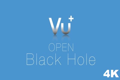 open black hole 4k